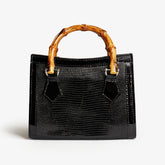 Bamboo Handle Handbag