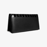 Premium Black Leather Long Wallet