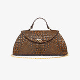 Ladies Croc Leather Hand Bags